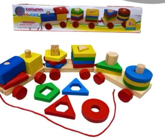 Miniatura 2 de TREN DE MADERA DIDATICO